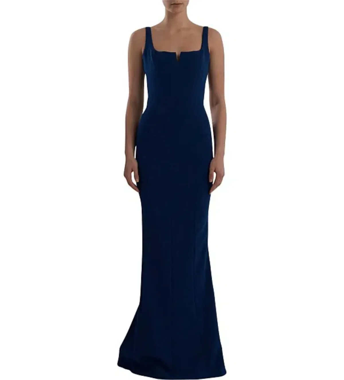 Rachel Gilbert Anneke Gown Blue Size 8 - Image 1