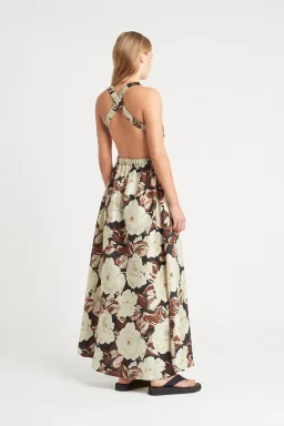 Sir the Label Vivienne Dress Print Size AU 10 for rent on The Volte - image 4
