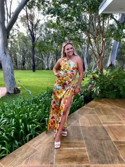 Sonya Moda Nour Maxi Dress Yarden Floral Size 10 for rent on The Volte - image 4