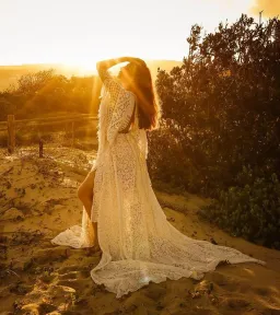 We Are Reclamation 'Bewitched By Boho' Gown White Size 20 for rent on The Volte - image 1