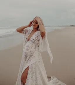 We Are Reclamation 'Bewitched By Boho' Gown White Size 20 for rent on The Volte - image 10