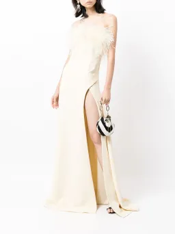 Rachel Gilbert Linc Gown Lemon Size 0 / AU 6 for rent on The Volte - image 1