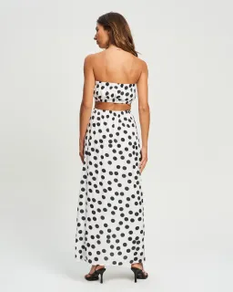 St Mrlo Blaire Midi Dress Print Size 10 for rent on The Volte - image 2