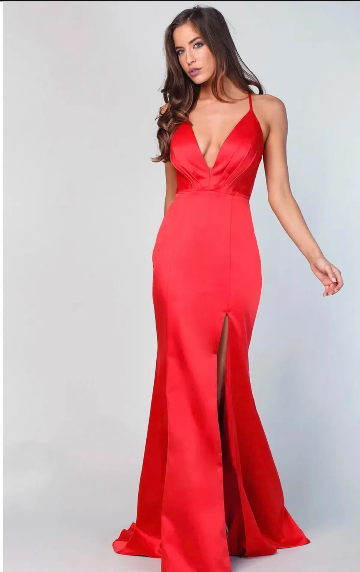 Jadore Dress Georgia Dress Red Size 8 - Image 2