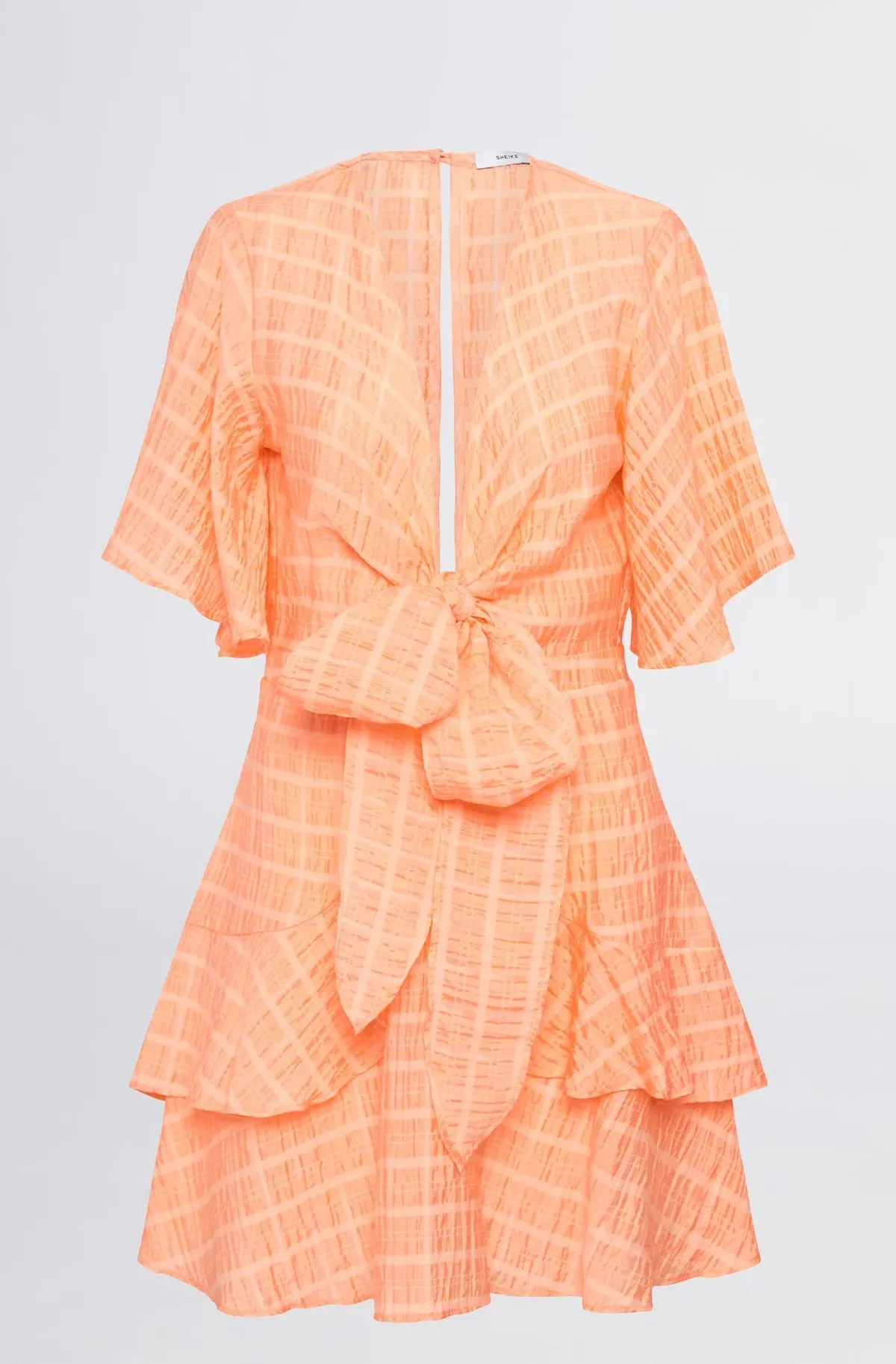 Sheike Tea Party Dress Orange Size 8 - Image 2