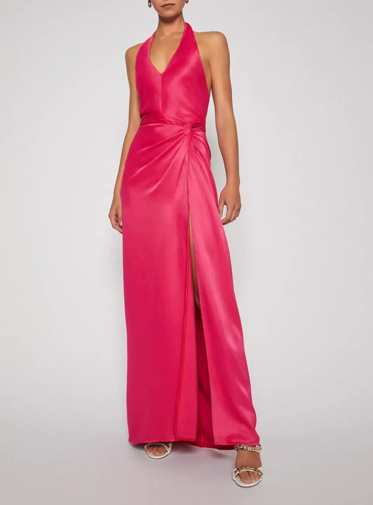 Scanlan Theodore Satin Drape Set Pink Size AU 6 - Image 1