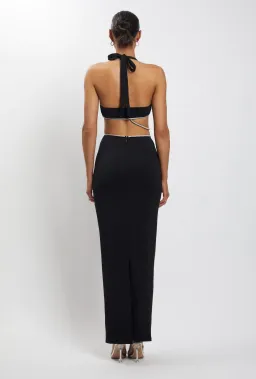 Meshki Nicha Dress Black Size 8 for rent on The Volte - image 3