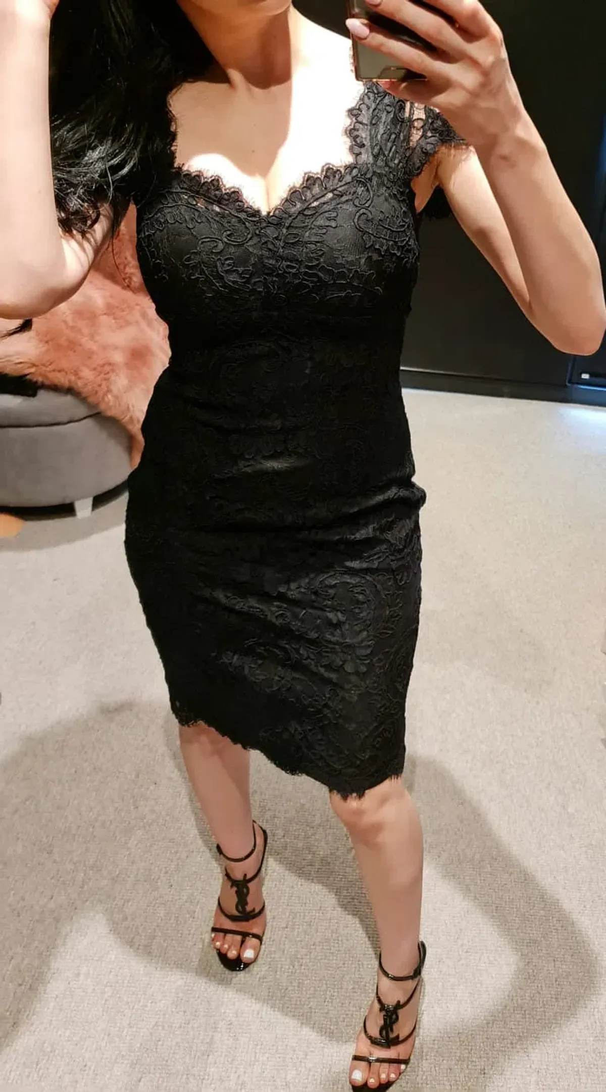 Alannah Hill I Think of You Dress Black Size 6 - Image 4