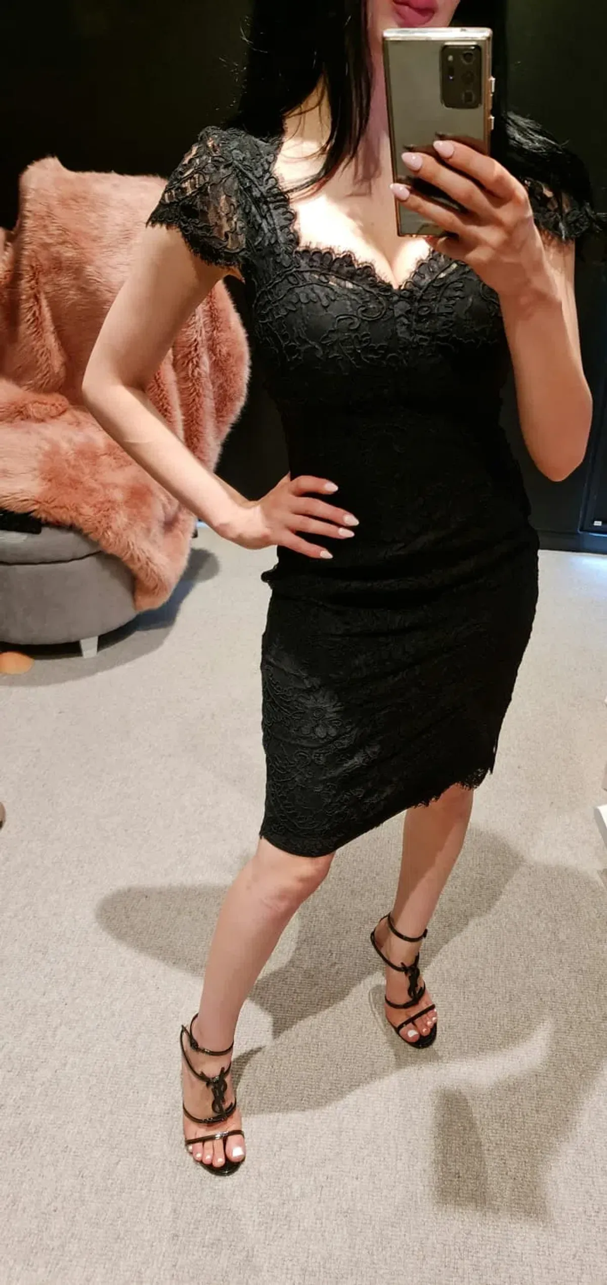 Alannah Hill I Think of You Dress Black Size 6 - Image 6