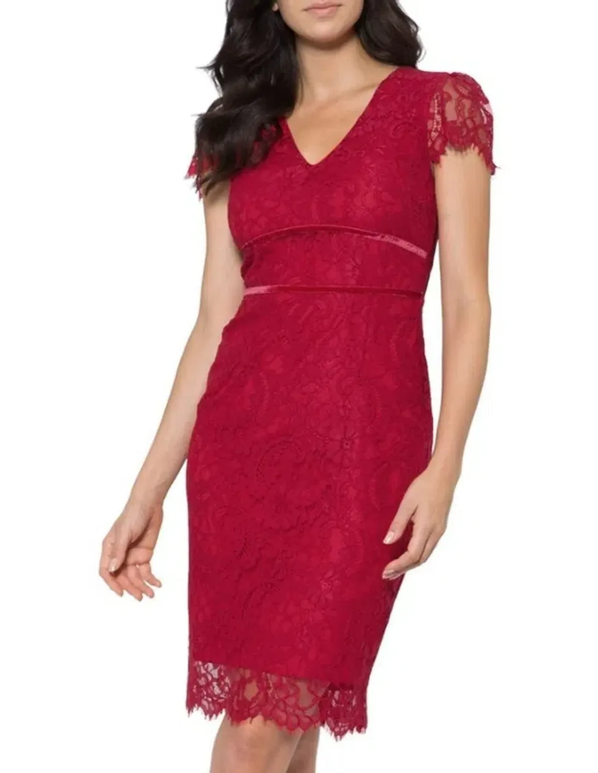 Alannah Hill Late Night Dress Red Size 6 - Image 1