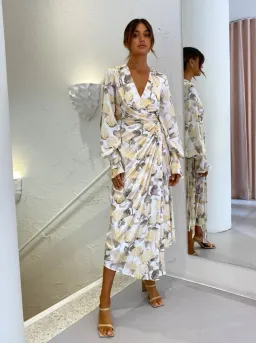 Acler Cresta Dress Print Size Print Size 10 for rent on The Volte - image 1