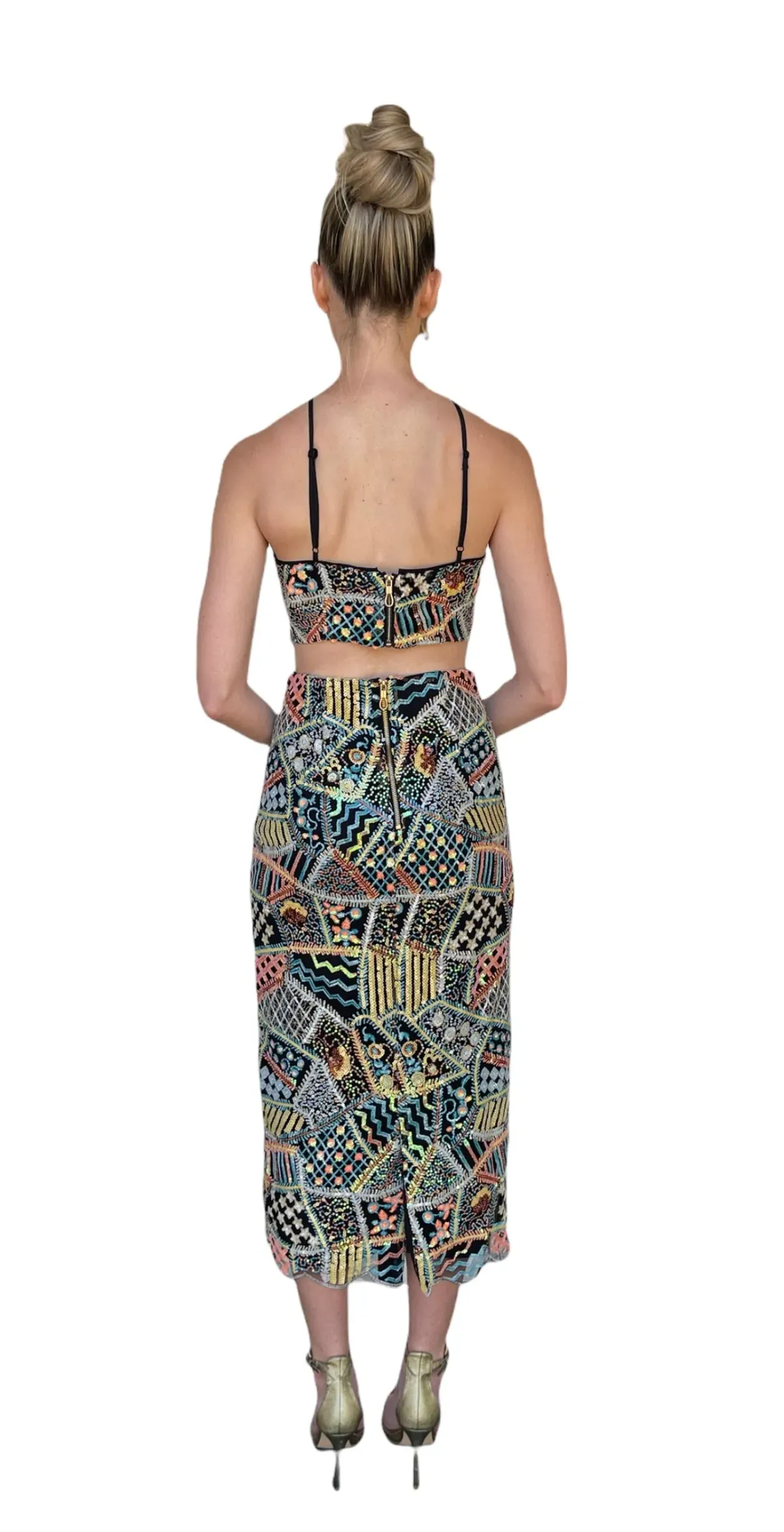 Elliatt Mauritius Dress Sequin Size 10 - Image 2
