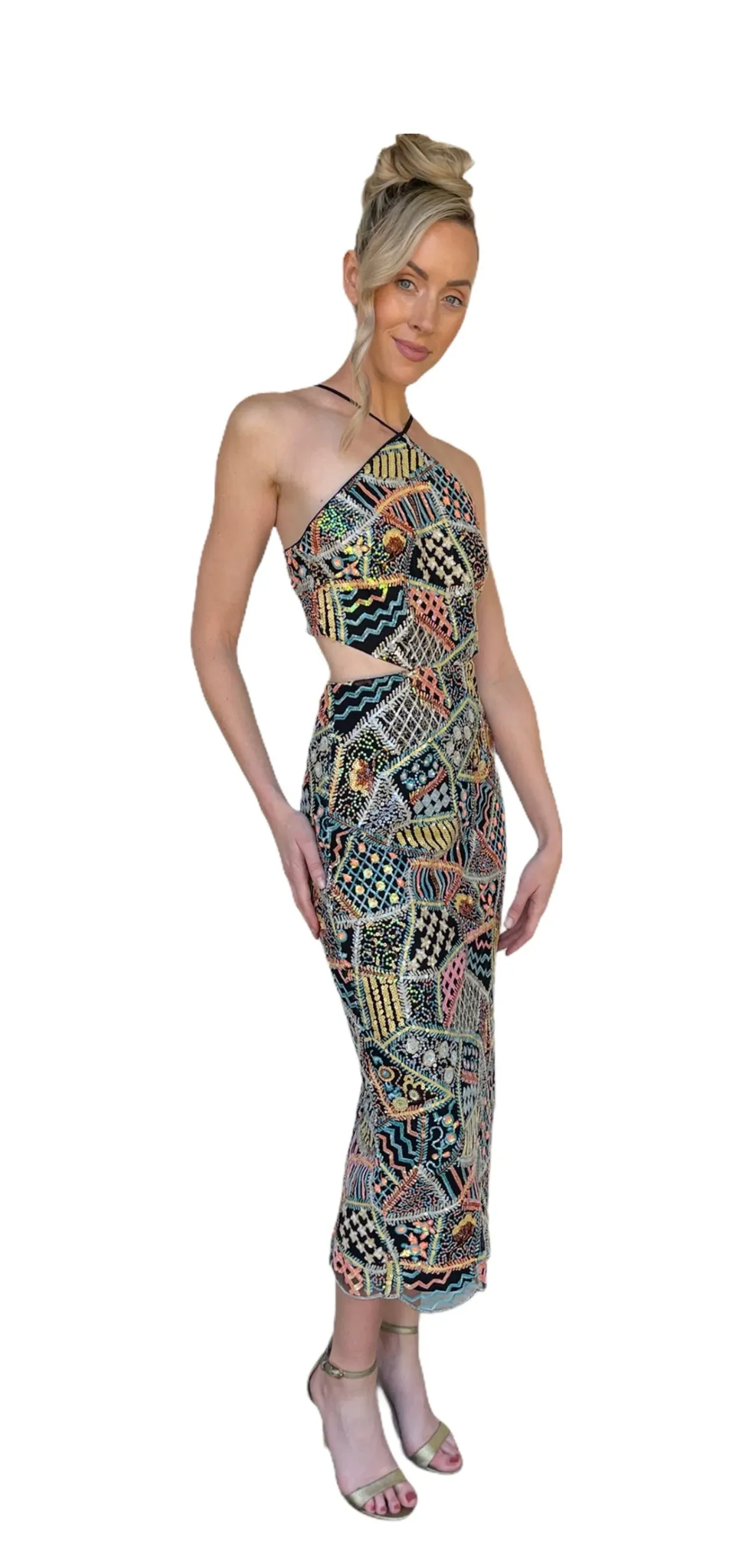 Elliatt Mauritius Dress Sequin Size 10 - Image 1