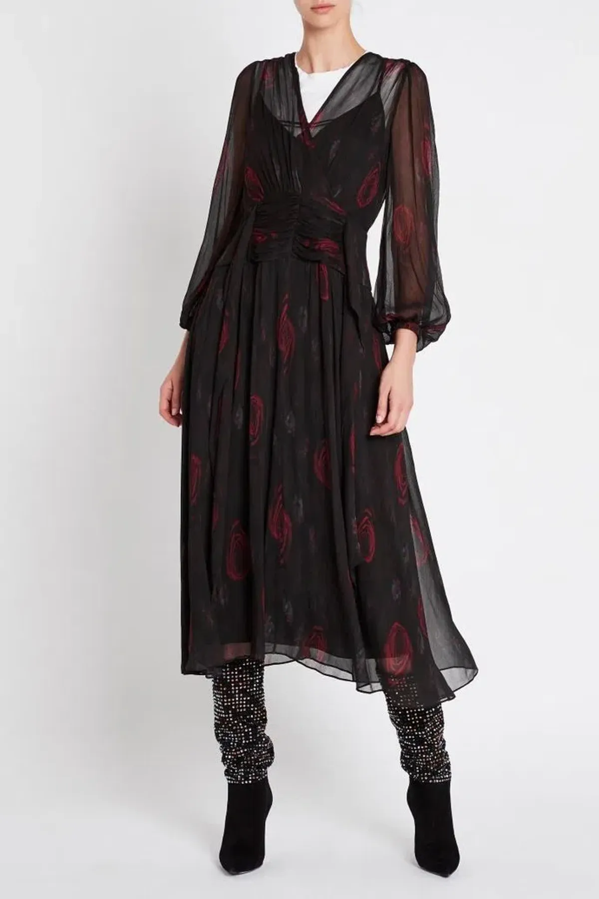 Sass and Bide Light As Air Dress Print Size 8 - Image 1