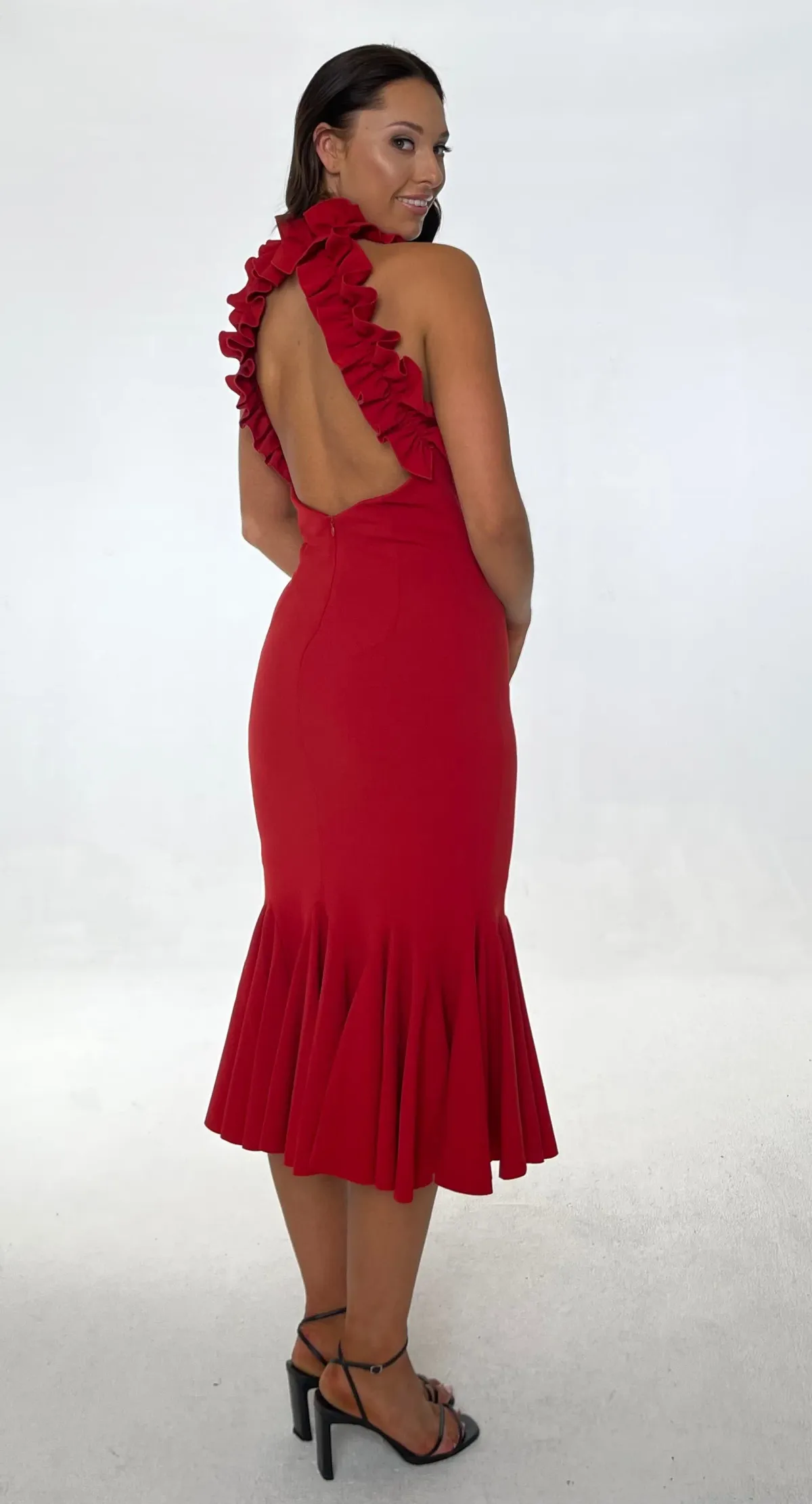 Elliatt Composure Dress Red Size 12 - Image 2