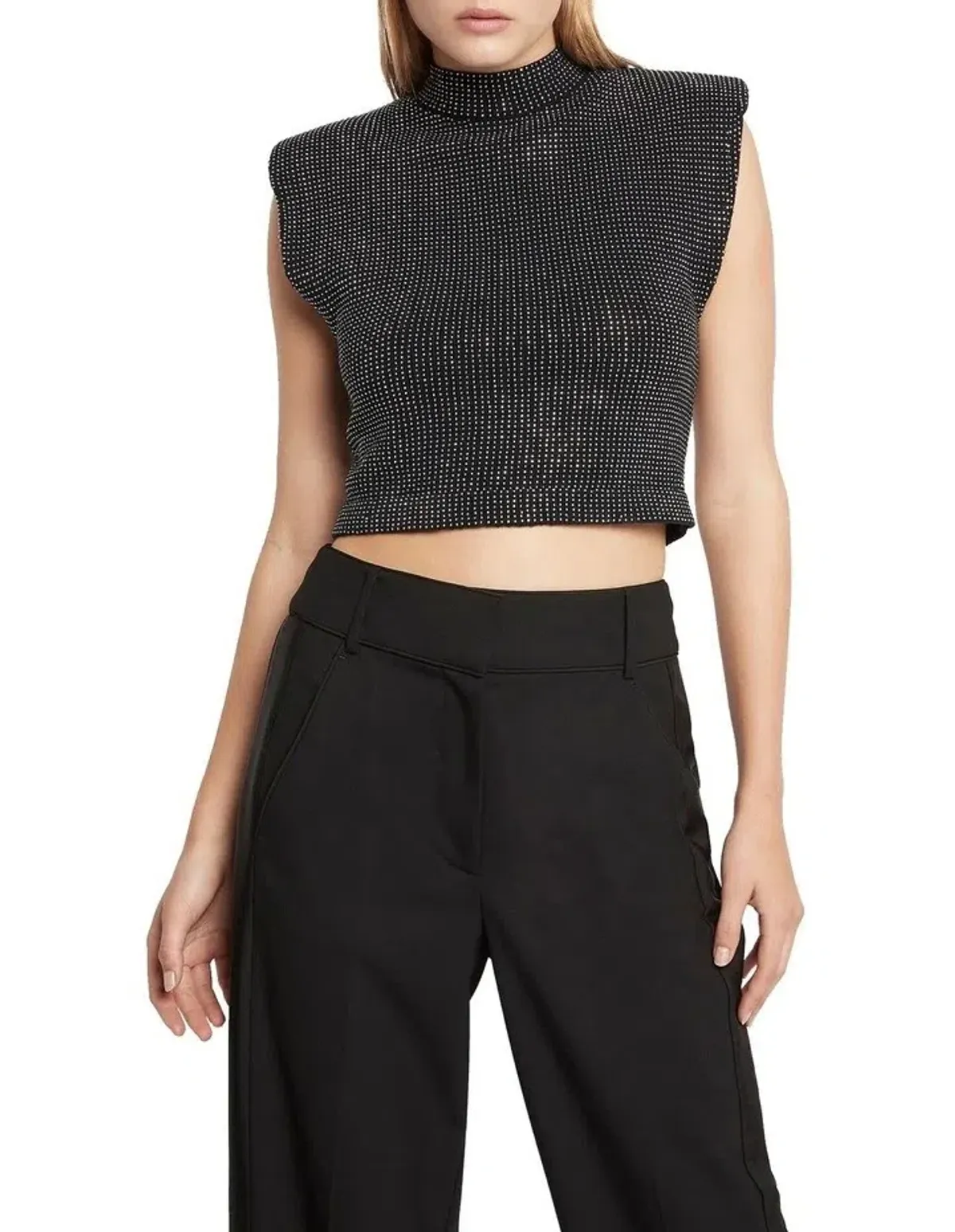 Sass & Bide 7 Years Of Luck Knit Top and Pants Set Black Size 8 - Image 1
