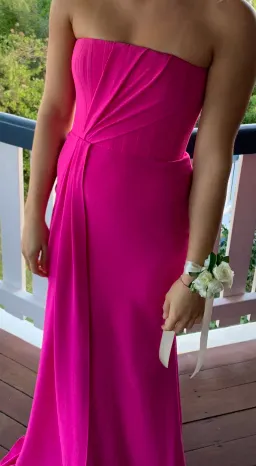 Alex Perry Garnet Gown Pink Size 8 for rent on The Volte - image 4