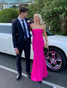 Alex Perry Garnet Gown Pink Size 8 for rent on The Volte - image 5
