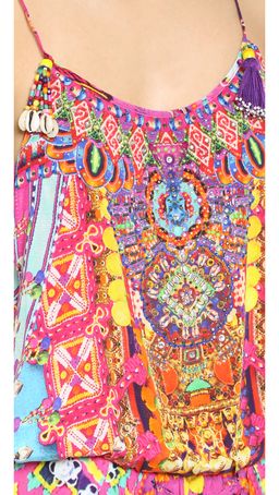 Camilla Childs Play Shoestring Strap Playsuit Print Size 6 for rent on The Volte - image 5