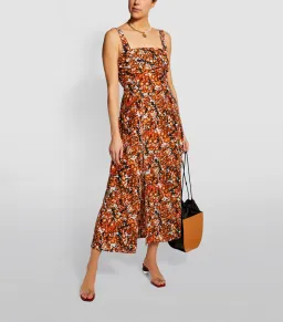 Camilla and Marc Asterid Midi Dress Print Size 10  for rent on The Volte - image 1