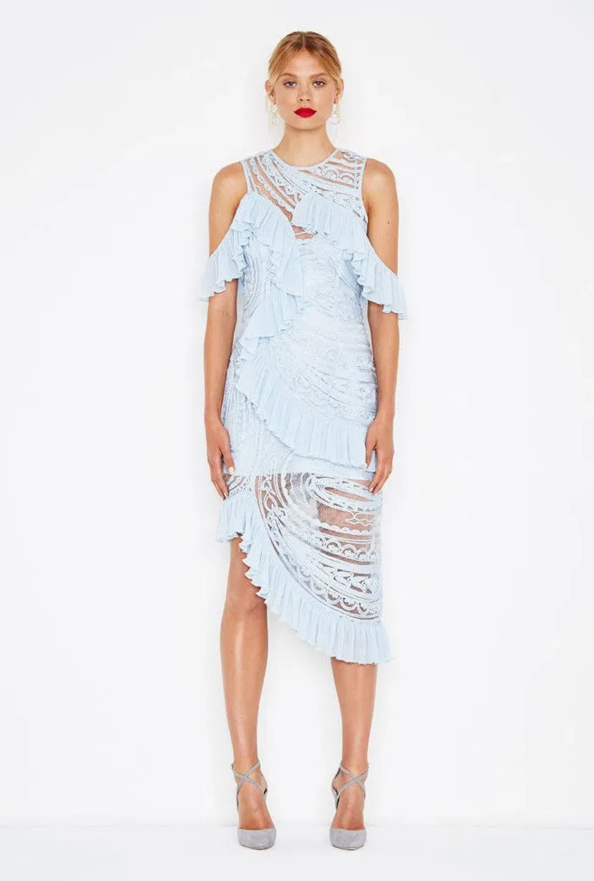 Alice Mccall Love Me Like You Do Dress Ice Blue Size 6 - Image 1