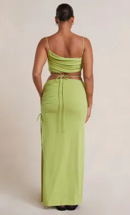 Bec and Bridge Dilkon Maxi Dress Lime Green Size 6 for rent on The Volte - image 5