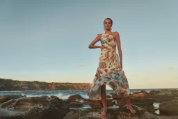 Sonya Moda Nour Maxi Dress Seashell Print Size 8 for rent on The Volte - image 9