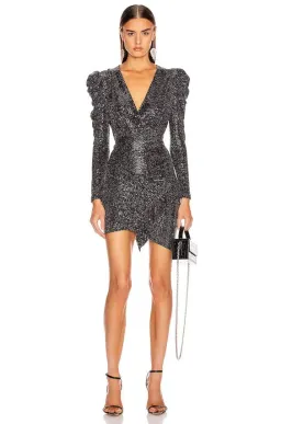 Iro LouLou Dress Sequins Size 8 for rent on The Volte - image 2