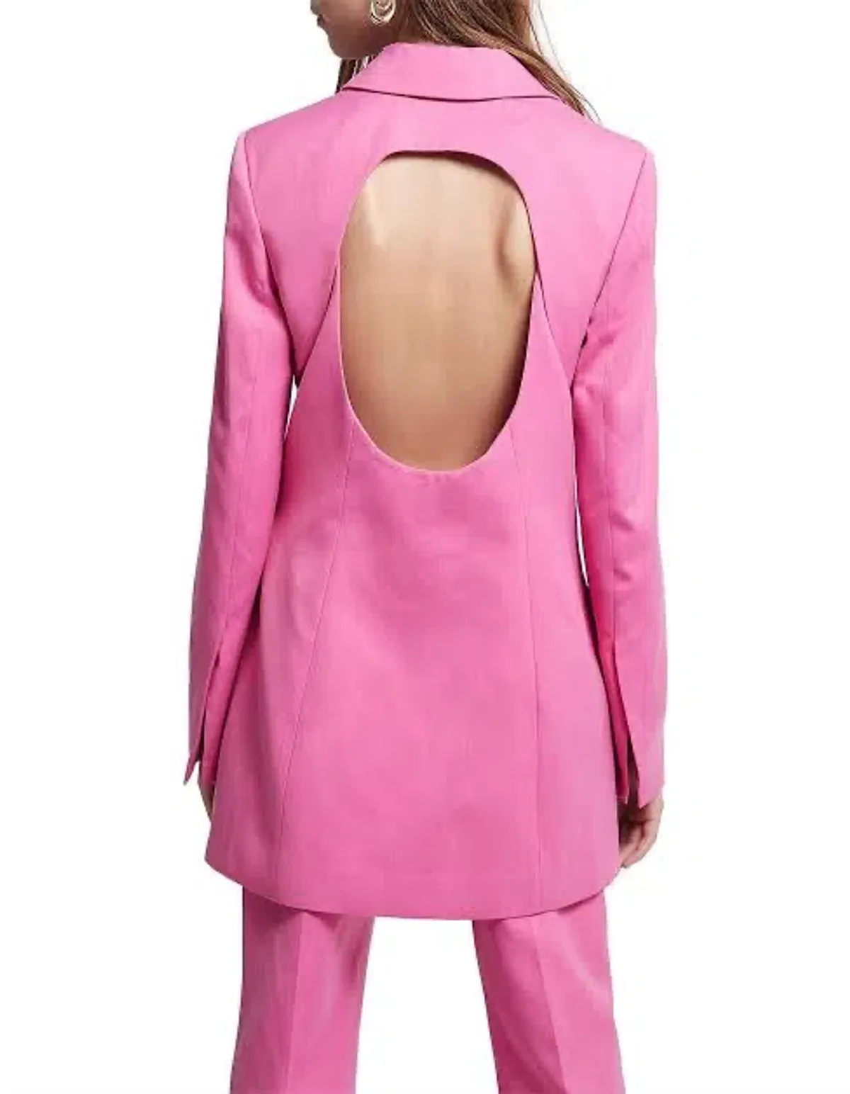 Aje Allegro Blazer and Pants Set Pink Size 8 - Image 3