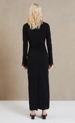 Bec and Bridge Sylvia LS Maxi Dress Black Size 16 for rent on The Volte - image 3