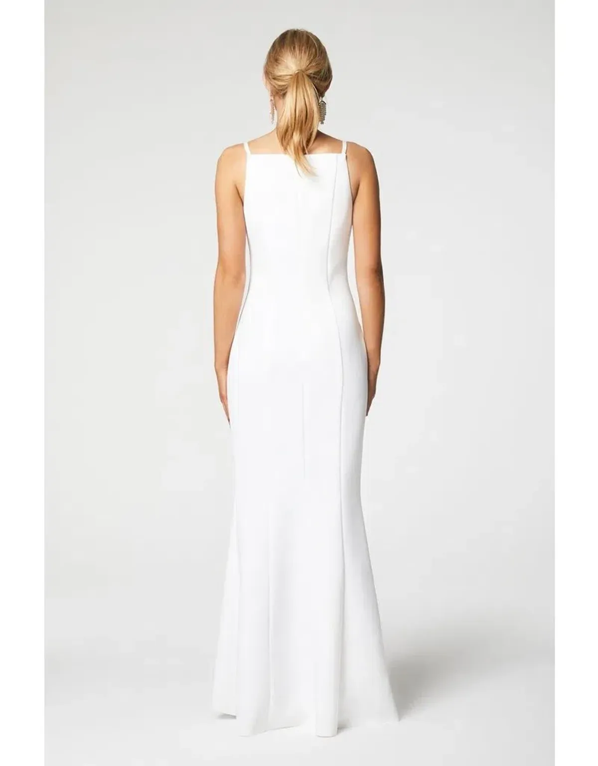 Elliatt Camille Gown White Size 8 - Image 2