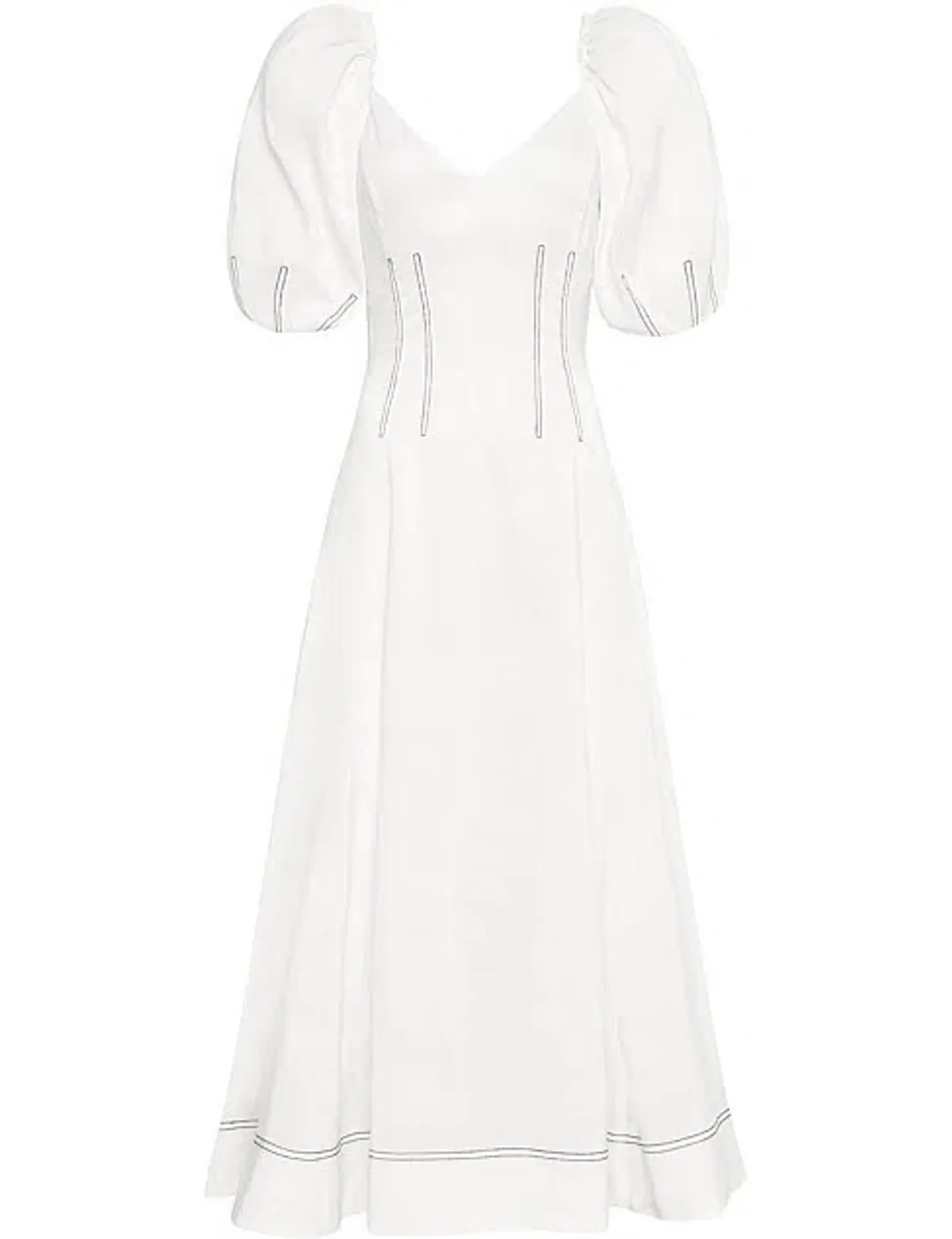 Aje Harmoney Dress White Size 8 - Image 3