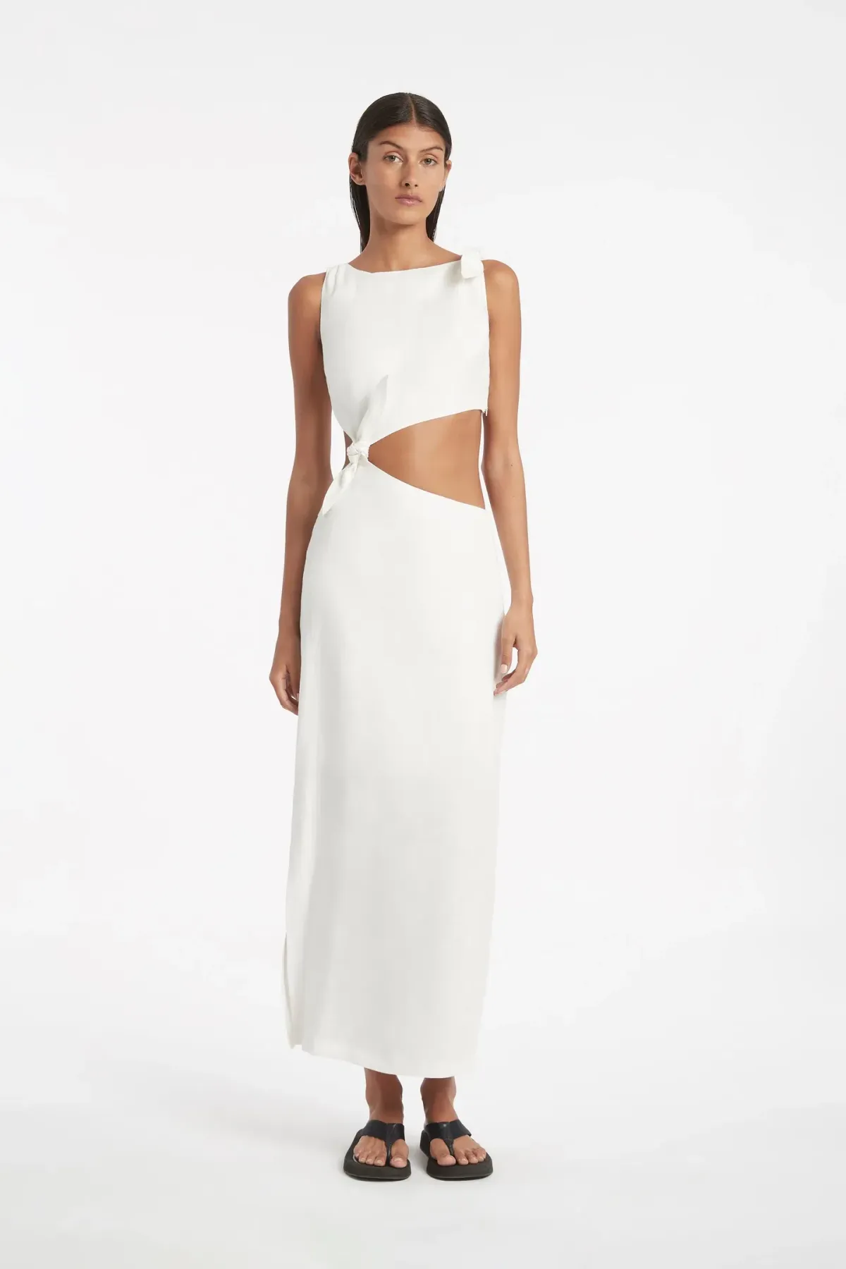 Sir The Label Ambroise Knot Dress White Size 0 - Image 2