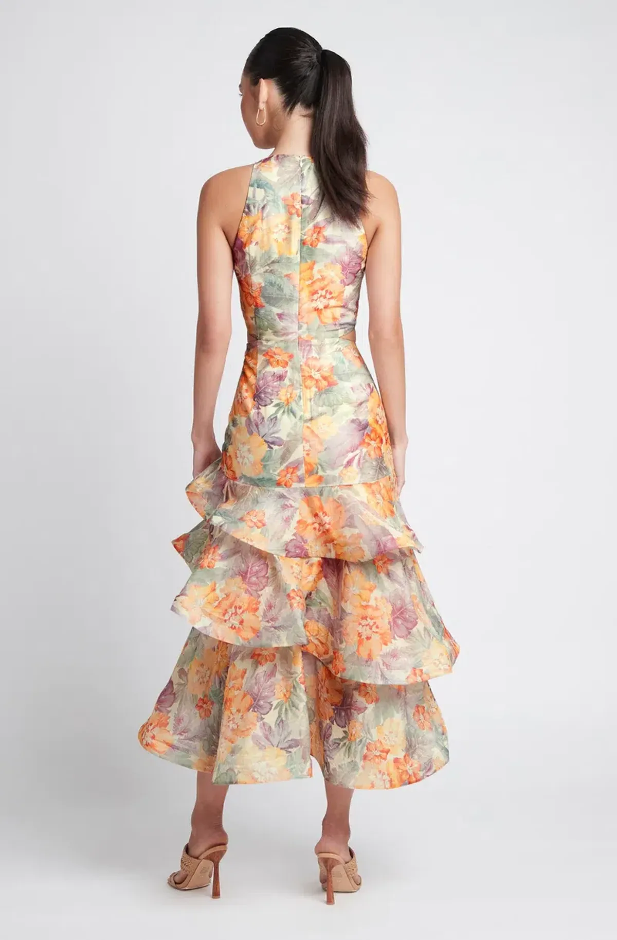 Sheike Imperial Floral Dress Print Size 12 - Image 2