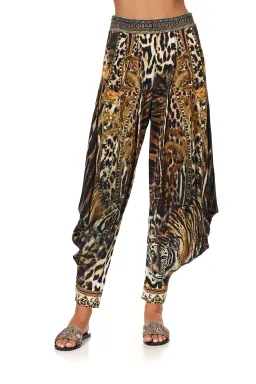 Camilla Jersey Drape Pant Berkeley St After Dark Animal Print Size S / AU 8 for rent on The Volte - image 4