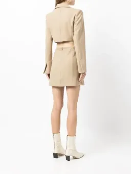 Anna Quan Chiara Dress Beige Size 8 for rent on The Volte - image 2