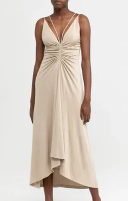 SIGNIFICANT OTHER SASSARI DRESS FAWN for rent on The Volte - image 3