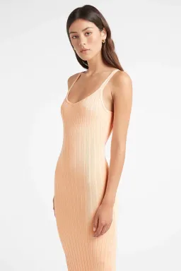 Kookai Stirling Dress Peach Size 12  for rent on The Volte - image 3