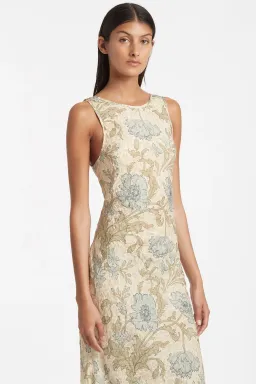 Sir the Label Maev Slip Dress Print Size 12 for rent on The Volte - image 3