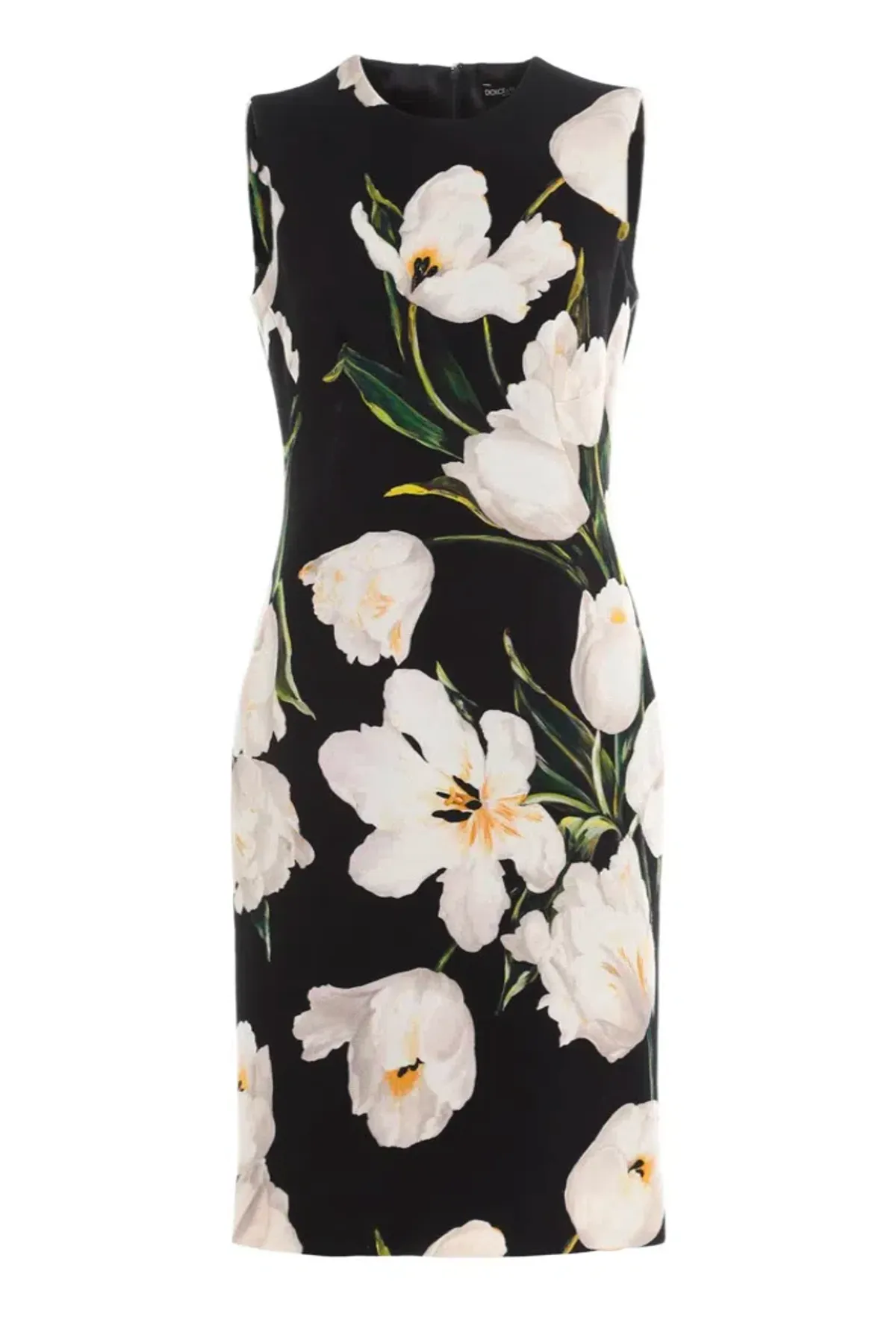 Dolce & Gabbana Tulip Print Dress Size 8 - Image 3