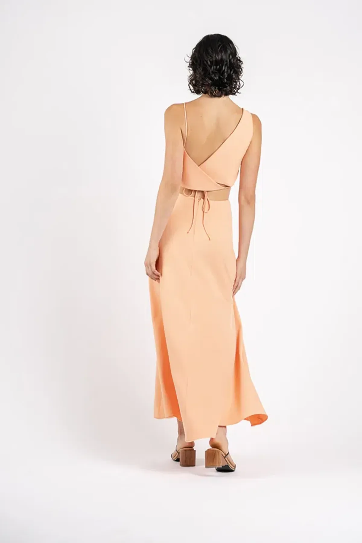 One Fell Swoop Bijoux Maxi in Melon Orange Size 8 - Image 3