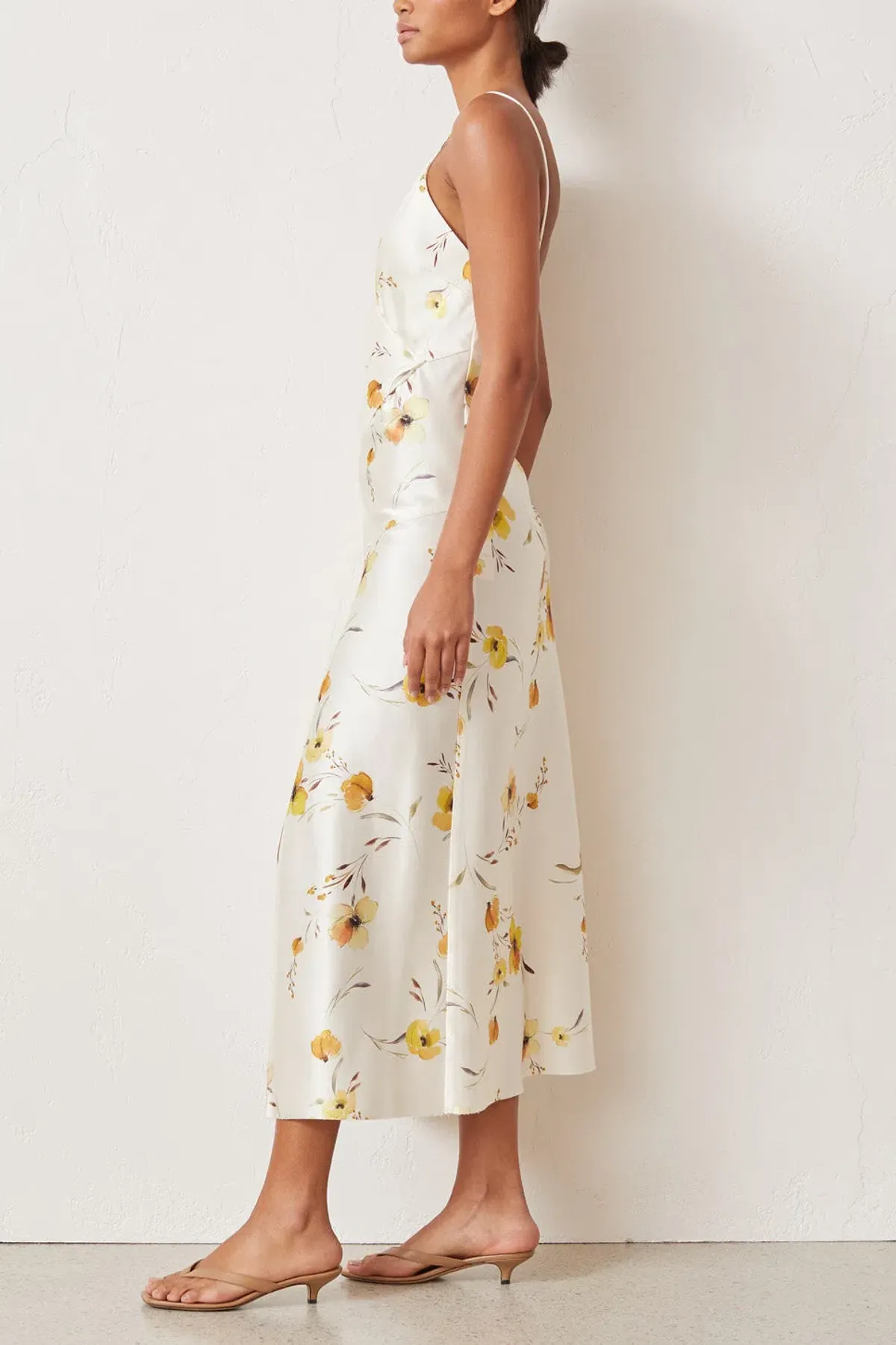 Bec and Bridge Colette Wrap Midi Dress - Floral Print - Size 12 - Image 3