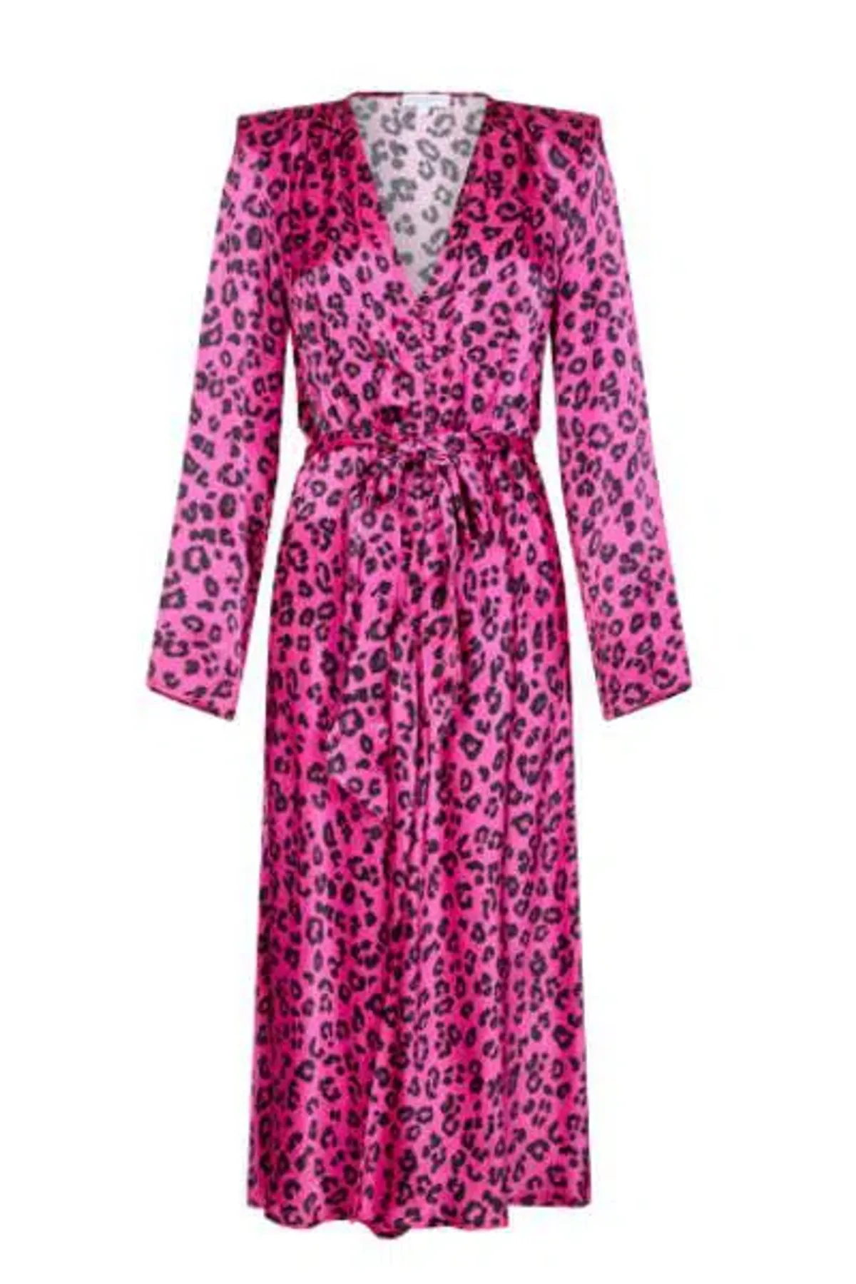 Ghost London Meryl Leopard Print Dress Print Size 8 - Image 2