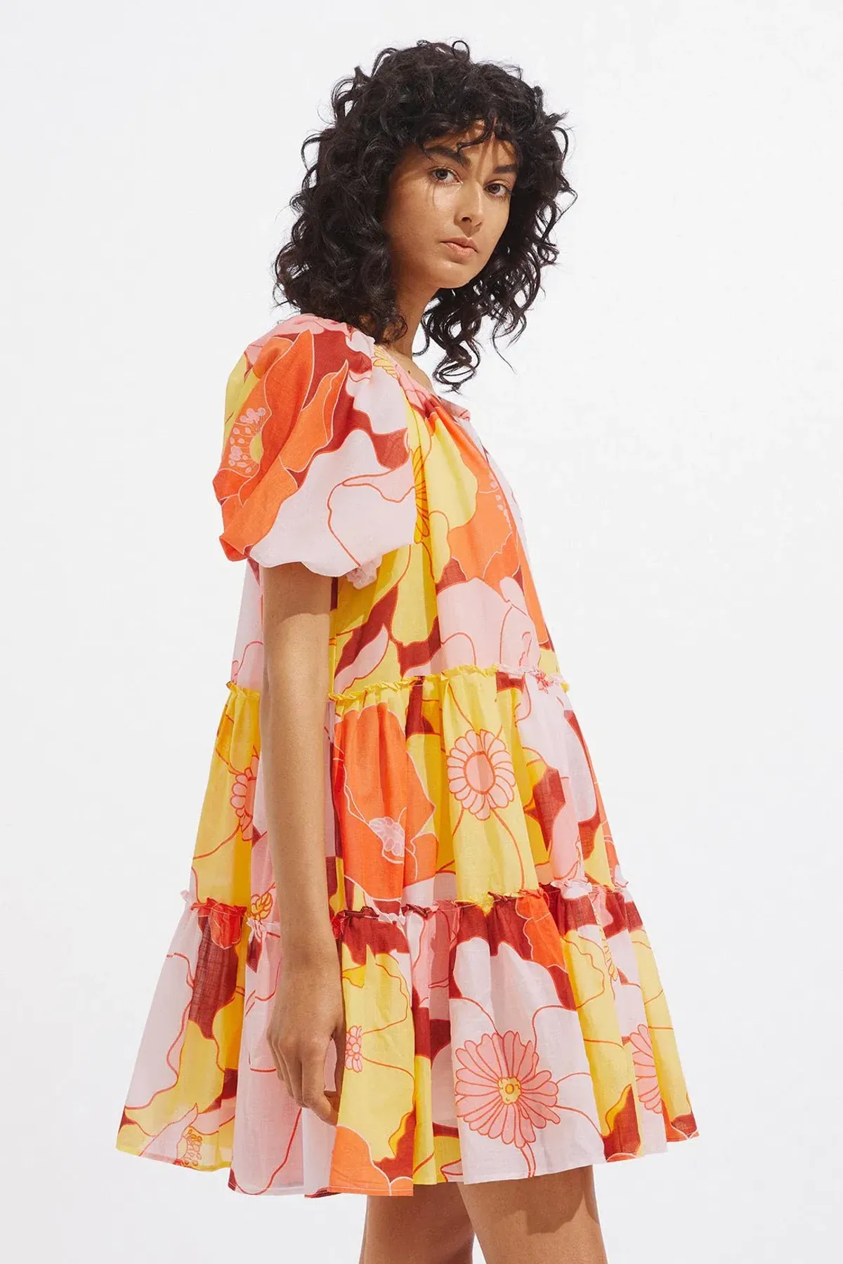 Steele Helio Dress Print Size XS - Image 5