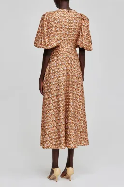 Acler Everett Dress Print Size 6  for rent on The Volte - image 3