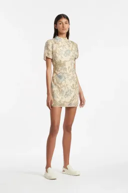 Sir the Label Maev Mini Dress Florence Print Size 2 / AU 10 for rent on The Volte - image 1