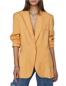 Viktoria and Woods Capulet Blazer Lava Bralette & Dawson Shorts Set Yellow Size 2 for rent on The Volte - image 7