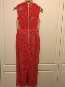 Manning Cartell Gallery Views Sheath Dress Sz 10 Red for rent on The Volte - image 5