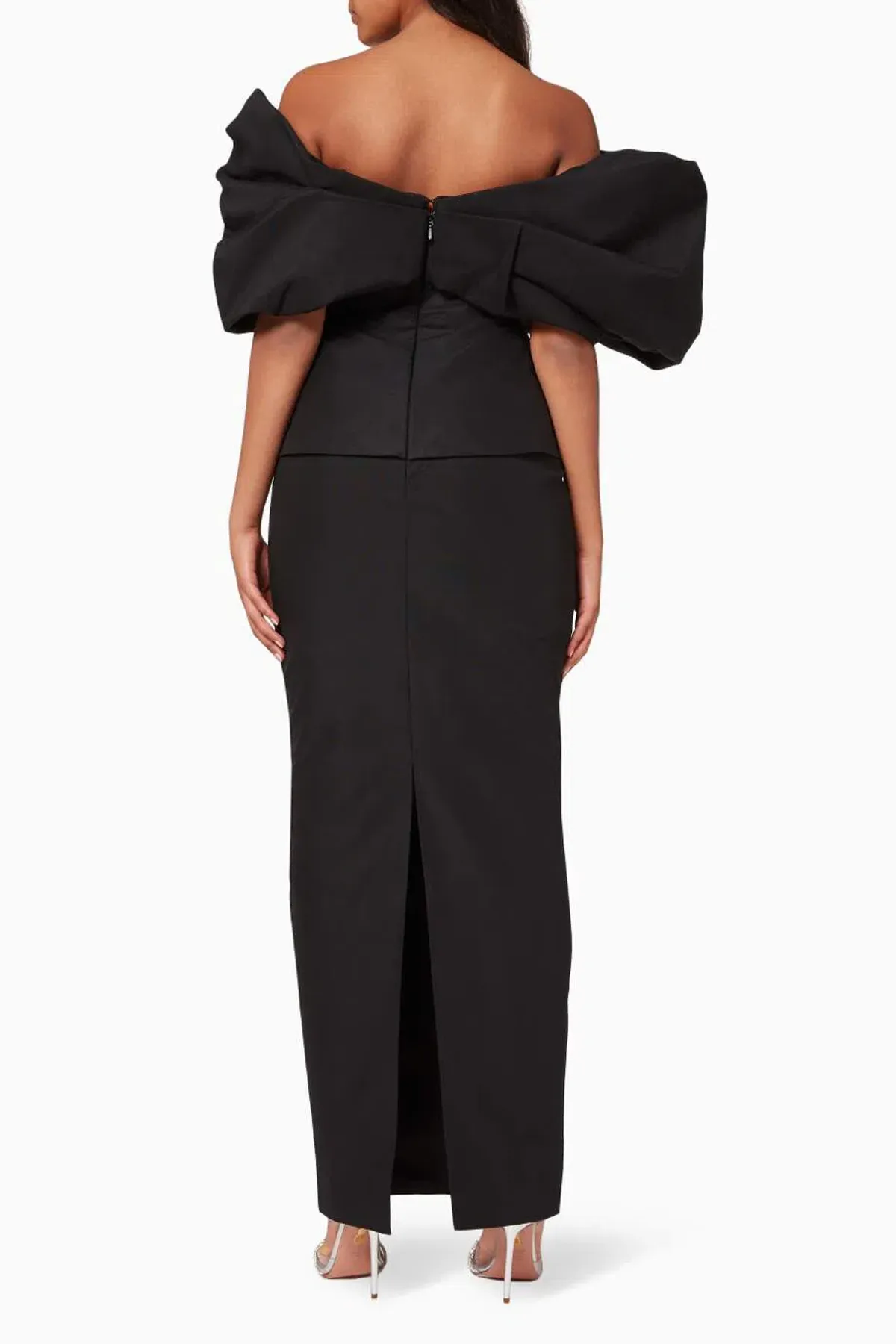  Rachel Gilbert Xavier Gown Black Size AU 8 - Image 2