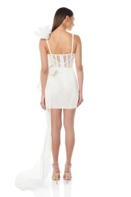 Eliya the Label Cheyanne Dress White Size 6  for rent on The Volte - image 2